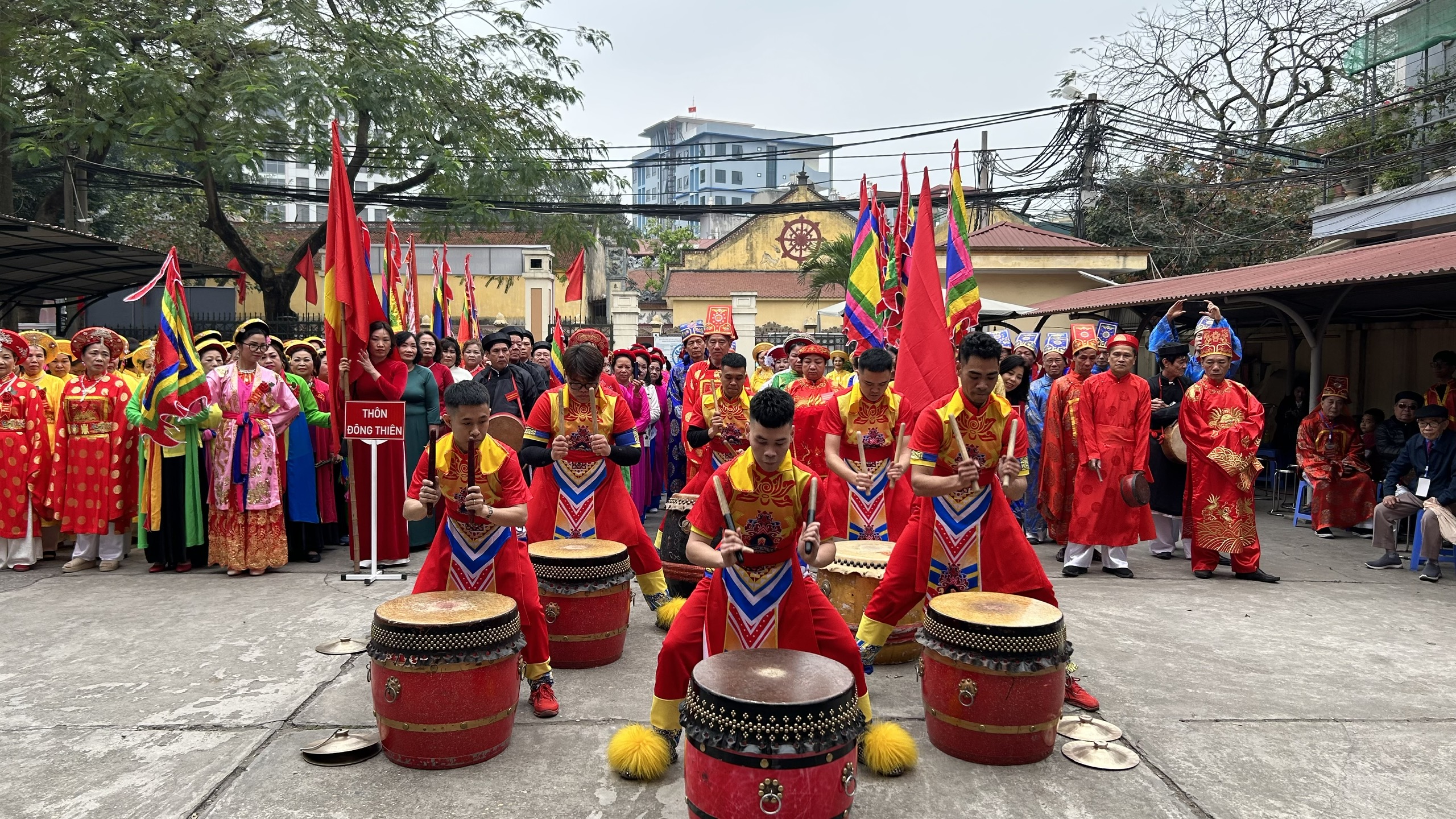 Đảng ủy – UBND – UB MTTQ phường Vĩnh Hưng tổ chức Lễ hội truyền thống phường Vĩnh Hưng